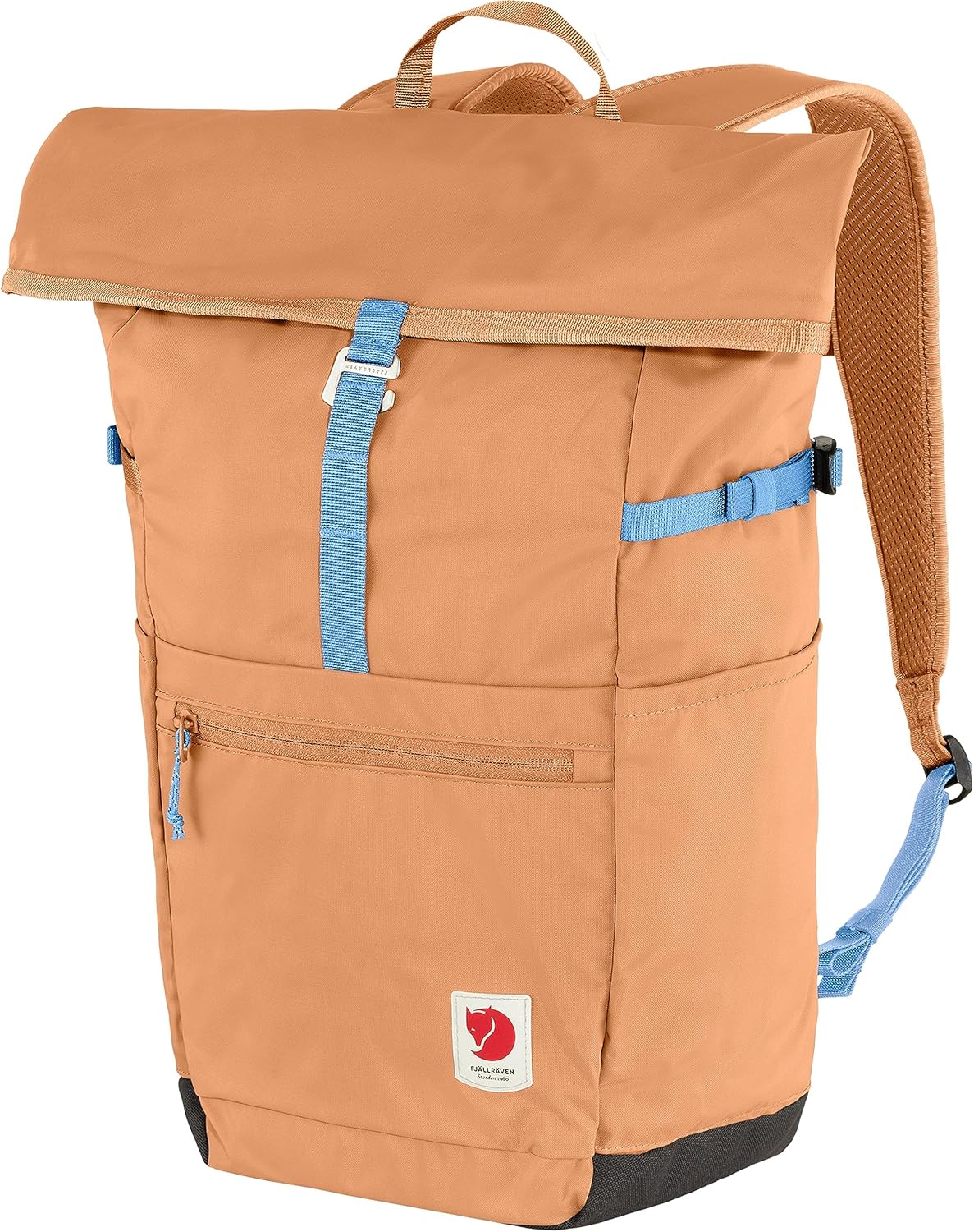 Fjällräven High Coast Foldsack 24 Backpack - Lightweight, Quick-Dry Fabric, Water-Resistant Design - Hiking, Travel, Navy