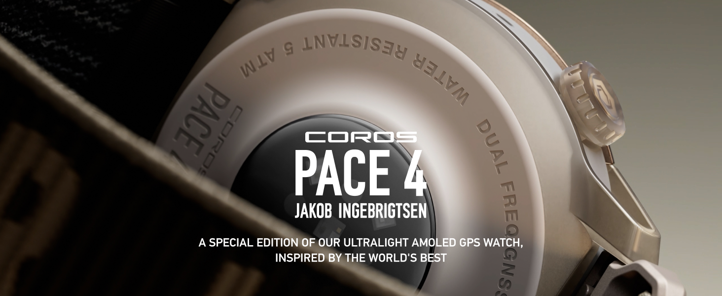Amazon.com: COROS PACE 4 Ultralight Sport GPS Watch - Jakob