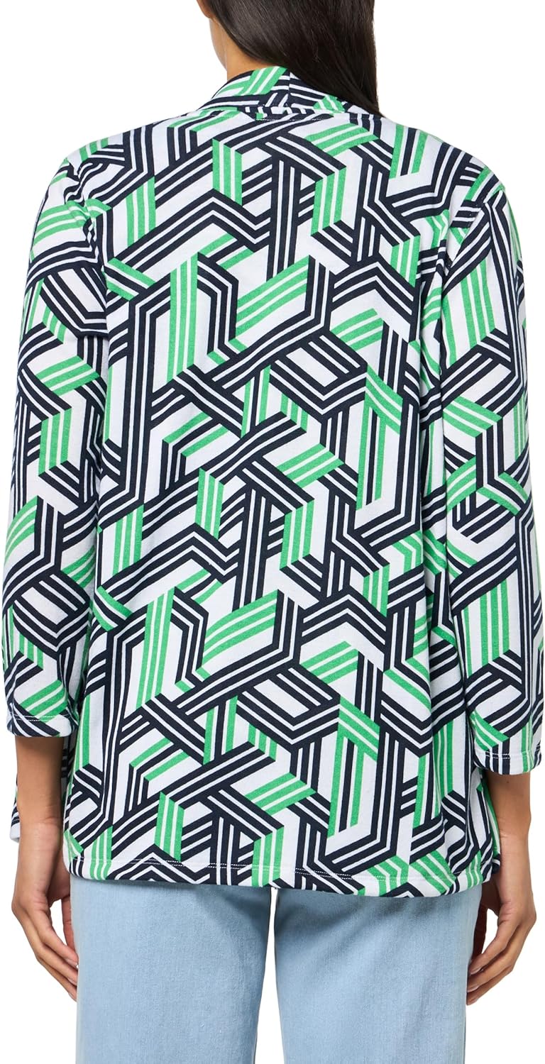 MULTIPLES ジャケットThree Quarters Sleeves Open Front Jacket and Tank T