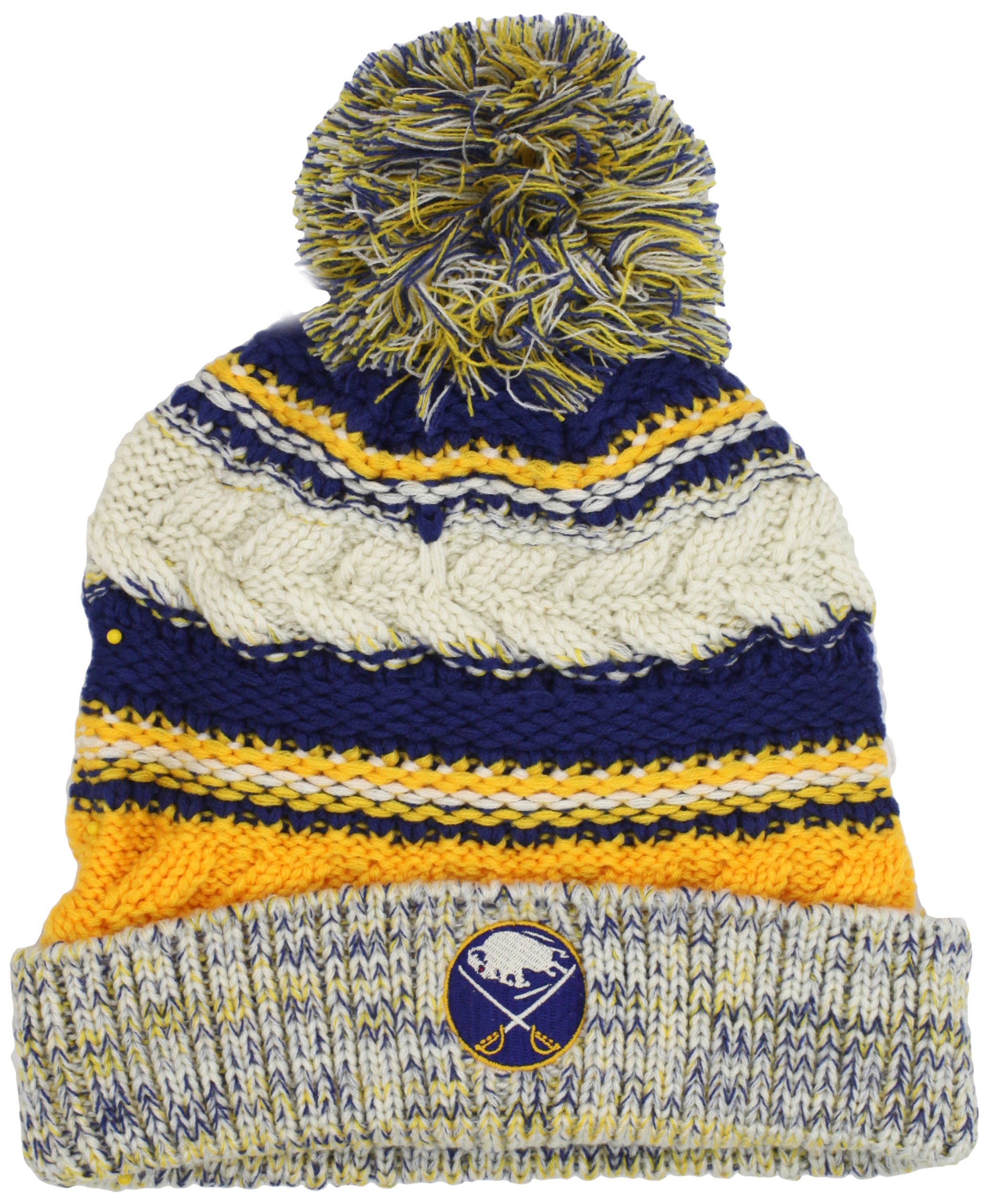 NHL Women's CCM Cuffed Knit Hat With Pom One Size