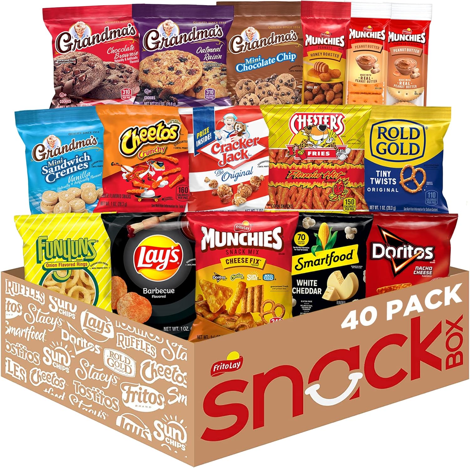 FritoLay Ultimate Snack Care Package, Variety Assortment of Chips