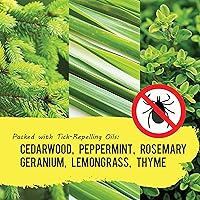 Vista 7 de Yaya Organics Tick Ban - Repelente de garrapatas extra fuerte fabricado con aceites esenciales e ingredientes naturales sin DEET Probado eficaz