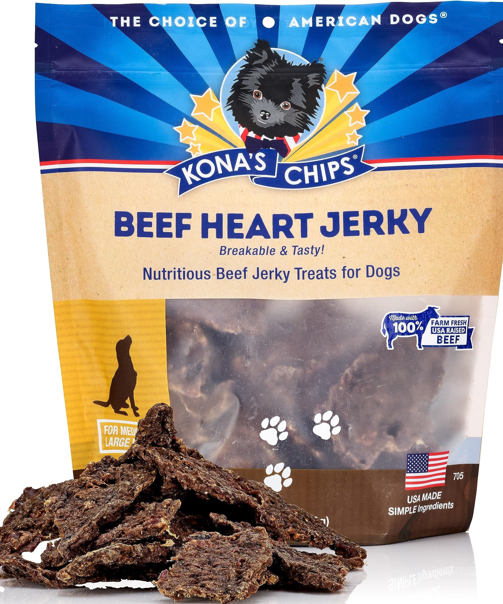 K9 Granola Factory Green Bean Chips Dog Treats 5oz (Pack