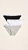 Calvin Klein Bikini de Algodón con Logo Carousel para Mujer 7