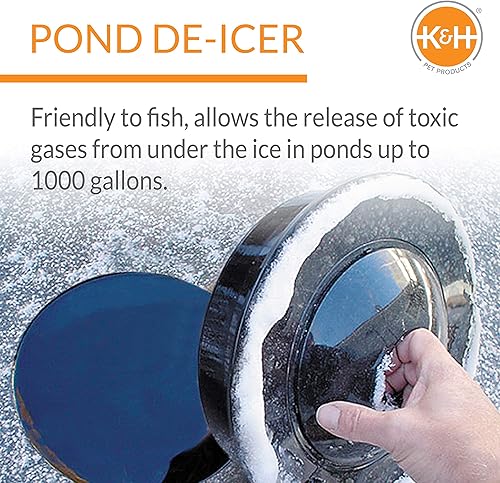 Vista 10 de Calentador para estanque K&H Pet Products , Negro