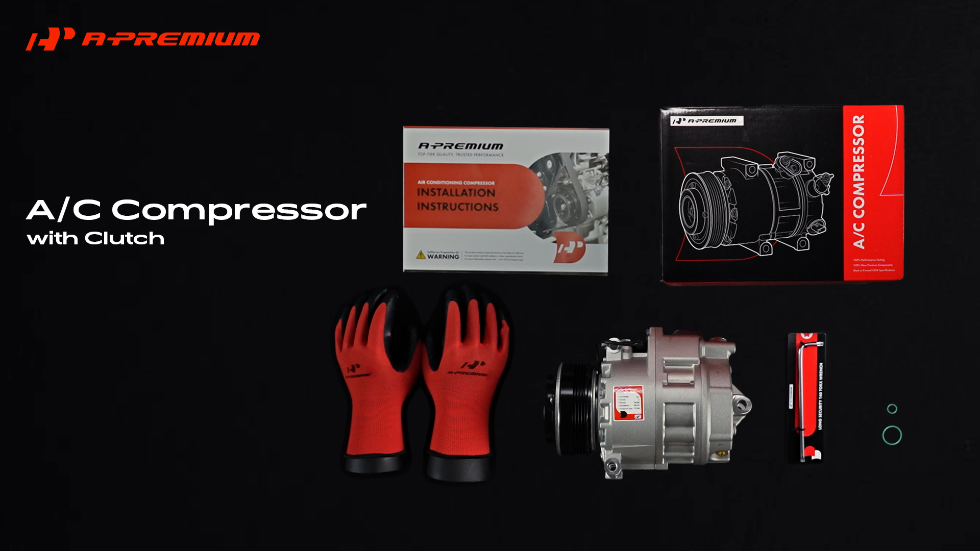 ahc8ページ　qm Amazon.com: A-Premium Air Conditioner AC Compressor with Clutch