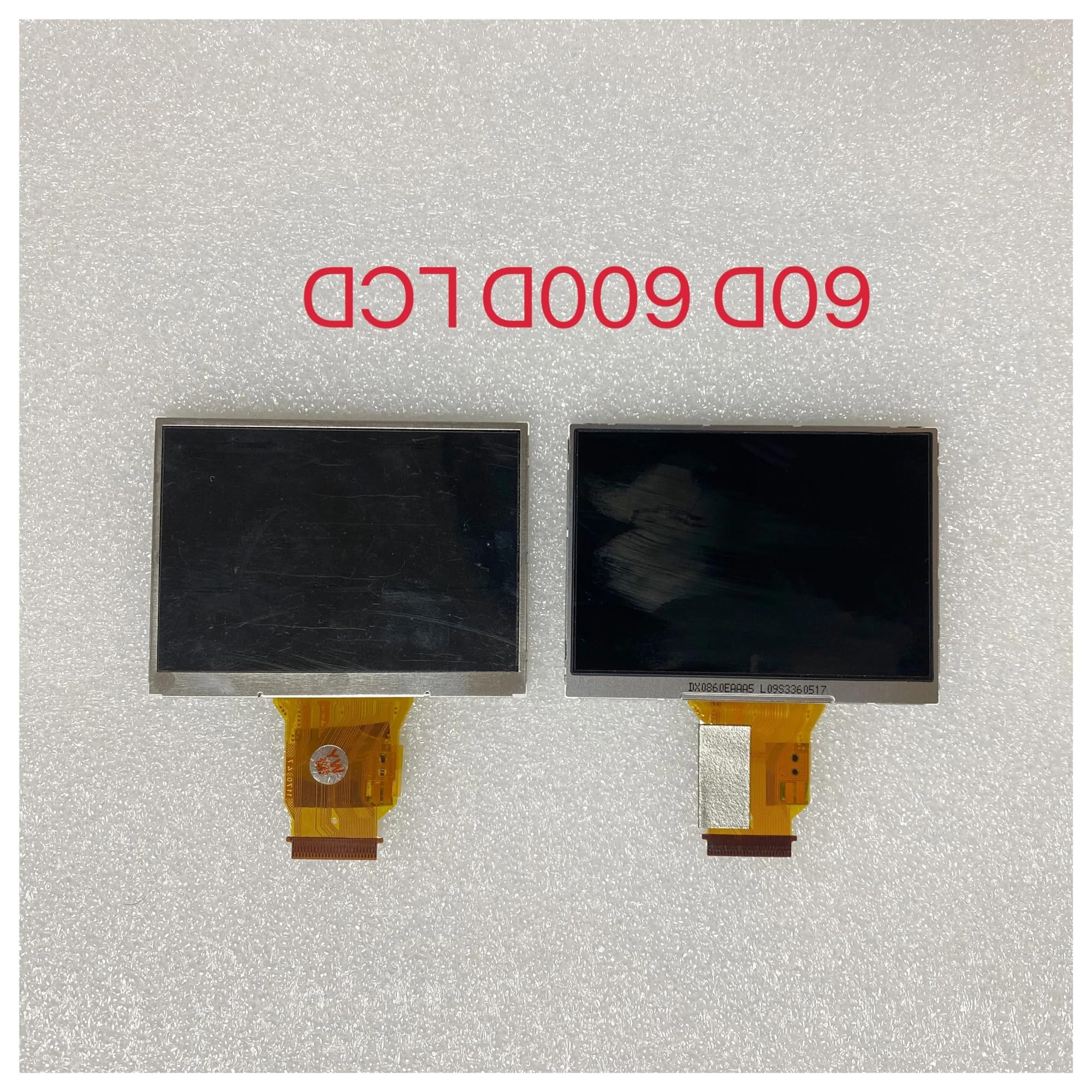 Lo Schermo LCD Della Fotocamera, Compatibile Con Canon, 60D 600D T3i Kiss X5 Digitale Con Retroilluminazione LCD Può Essere Ribaltato