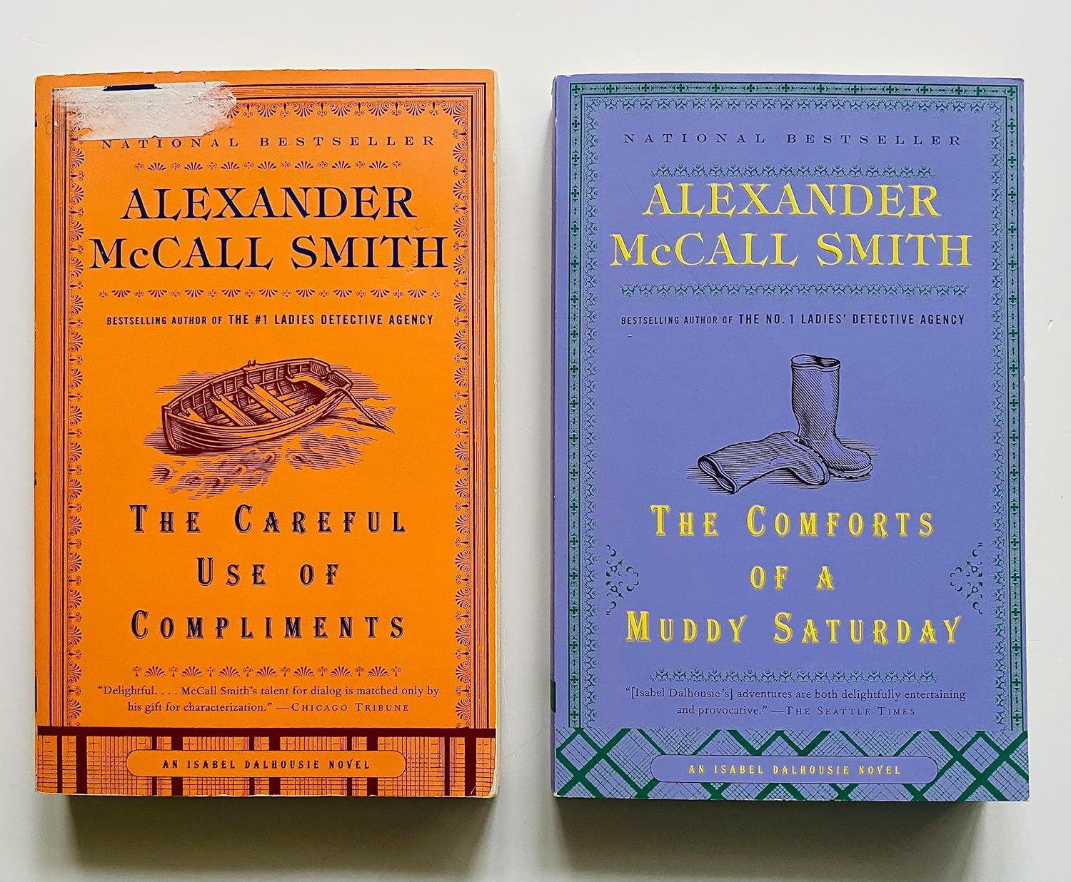 2 Alexander McCall Smith Books! Book 4 & 5 (Isabel Dalhousie Series