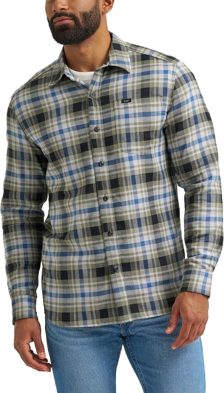 Lee Men's All Purpose Classic Fit Long Sleeve Shirt