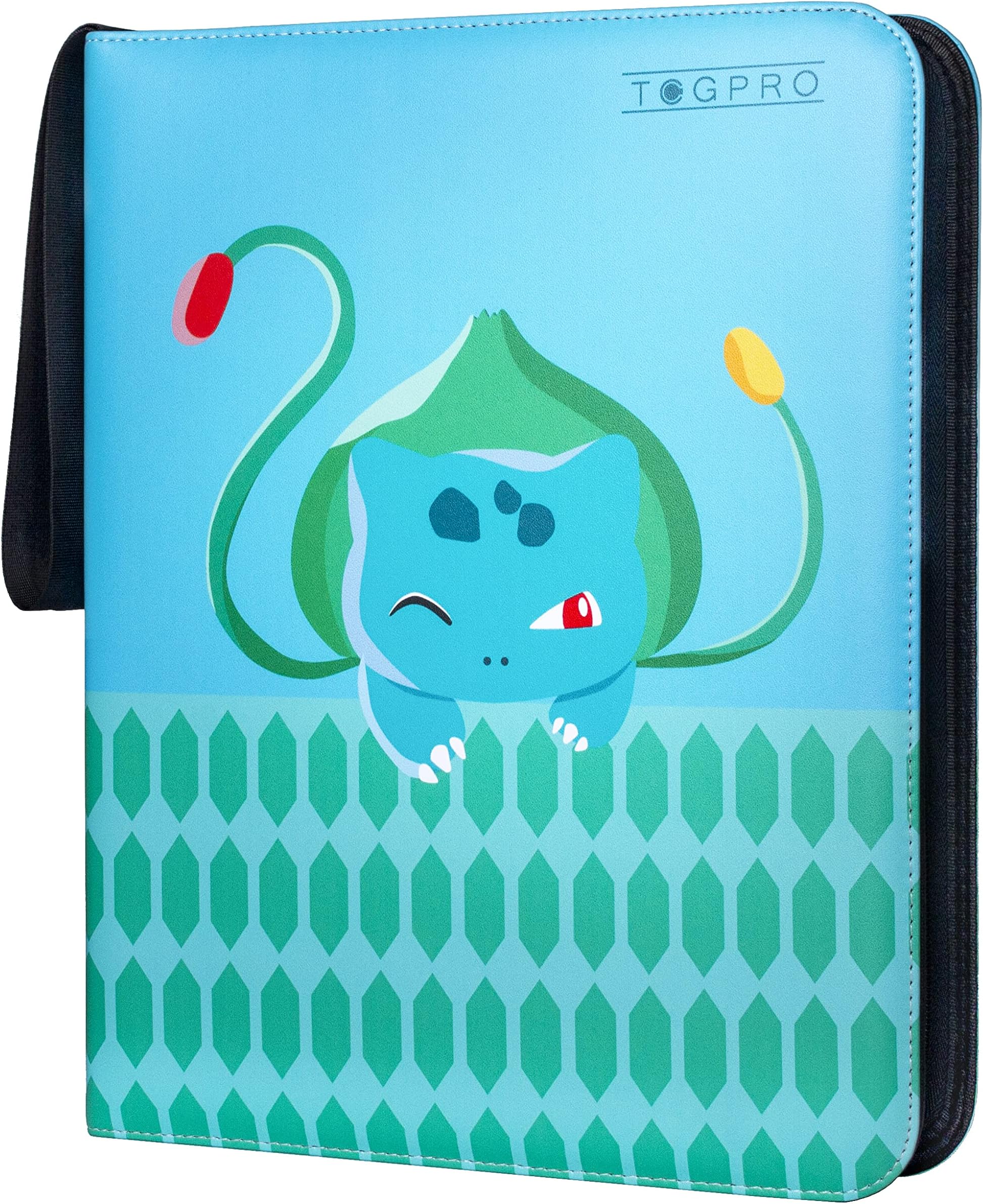 Card Binder for Pokemon Cards - TCGPRO 4 Pocket Card holder - 480 Pockets Trading Card Collection Album Storage with Removable Sleeves