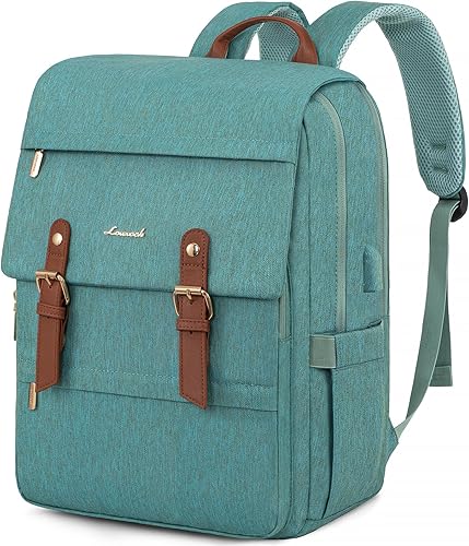 Miniatura 12 de LOVEVOOK Mochila para computadora portátil para mujer, mochila de viaje para computadora de 17 pulgadas, mochila de mano para profesores, para Negro