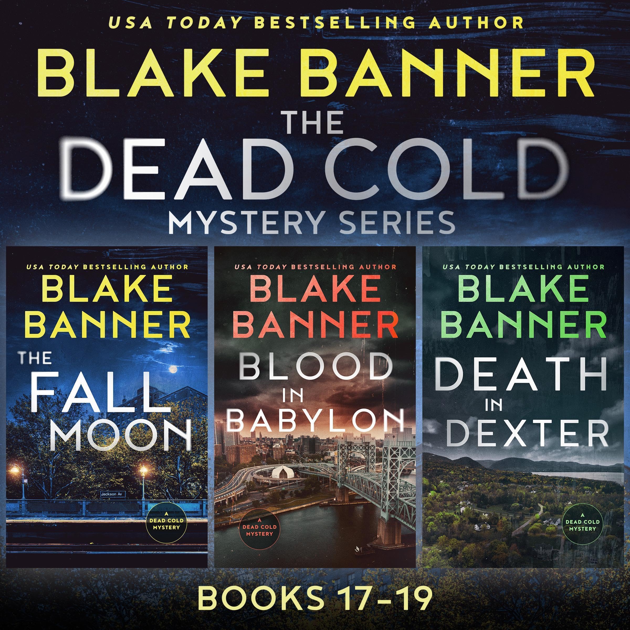 Cover art for The Dead Cold Series: Books 17-19