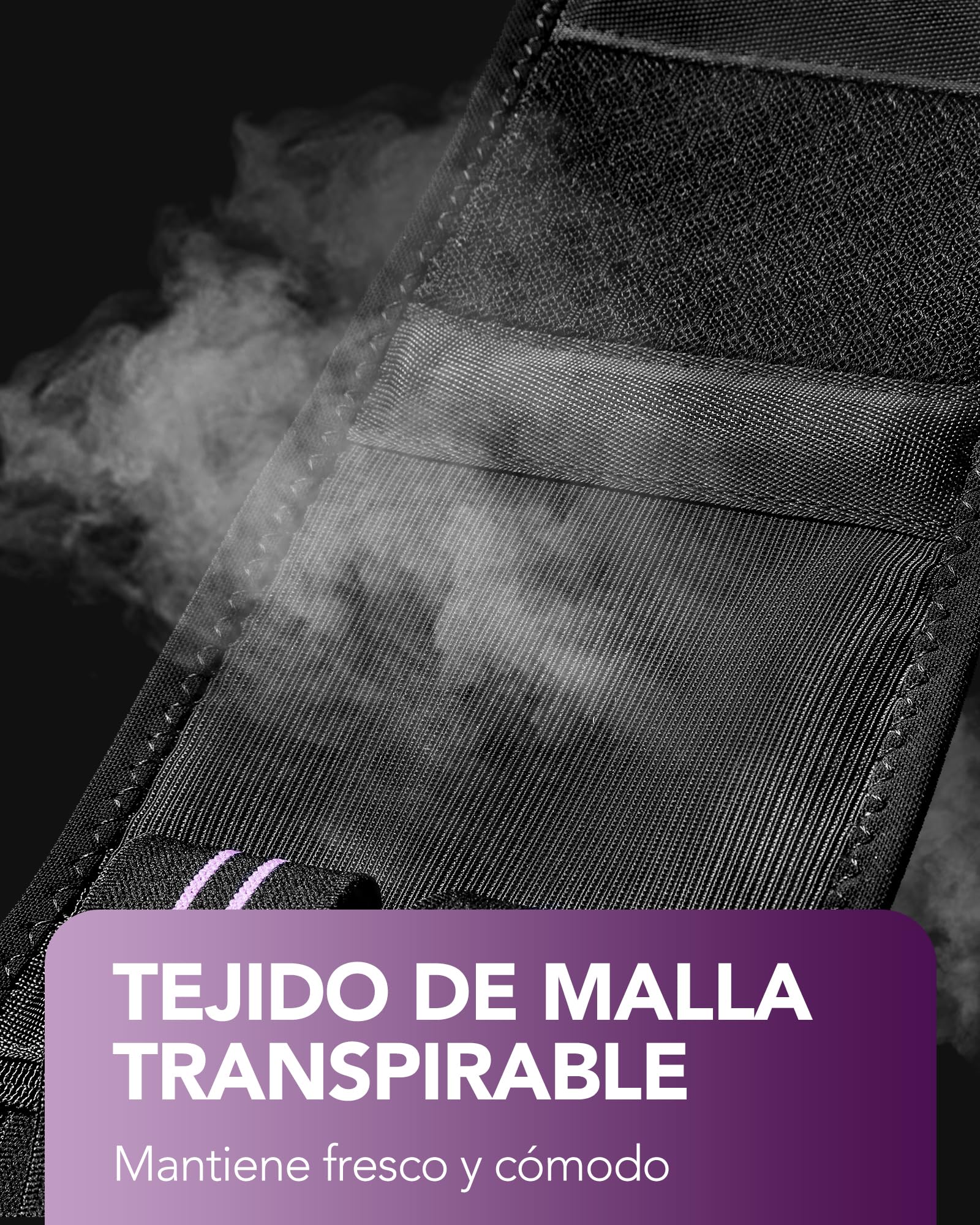 Fitomo Cinturón de Cadera con Soportes, Faja Lumbar Mujer, Alivia el Dolor de Espalda, Pierna, Ciática, Pélvica, Disfunción de la Articulación Sacroilíaca, Corrector Pélvico, Antideslizante
