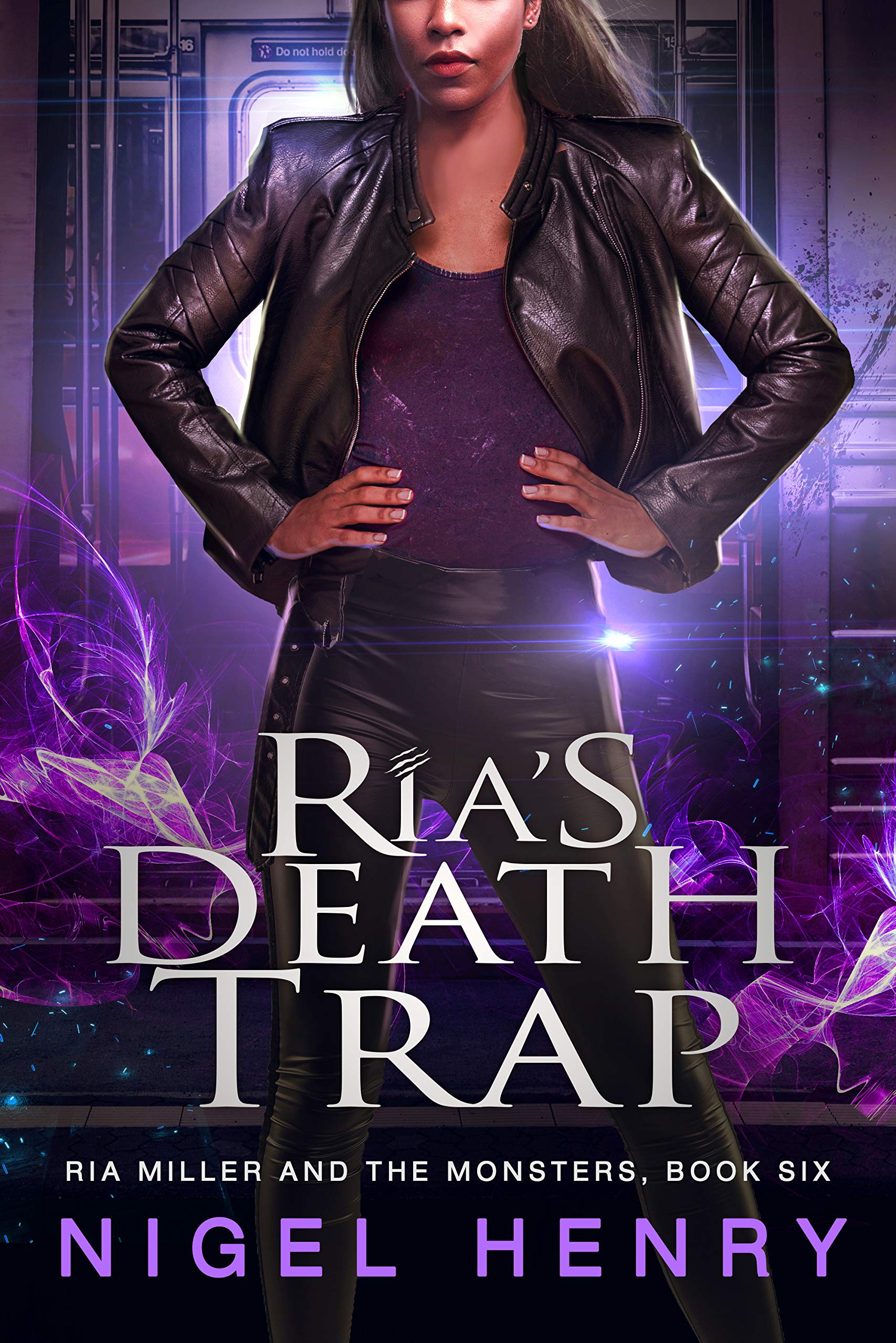 Book cover for Ria Miller and the Monsters series