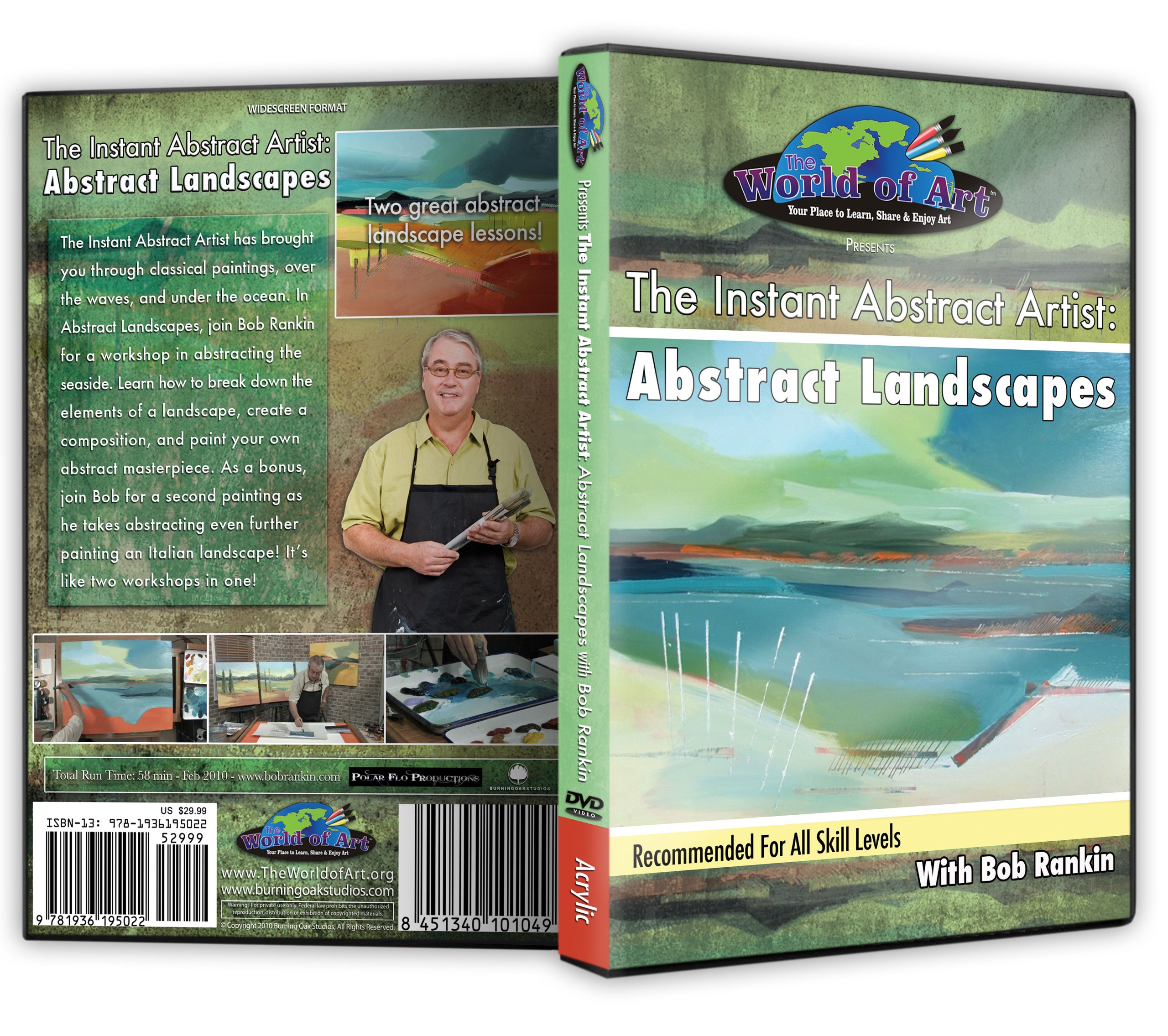 Video Art Bob Rankin DVD The Instant abstrait Artiste Paysages