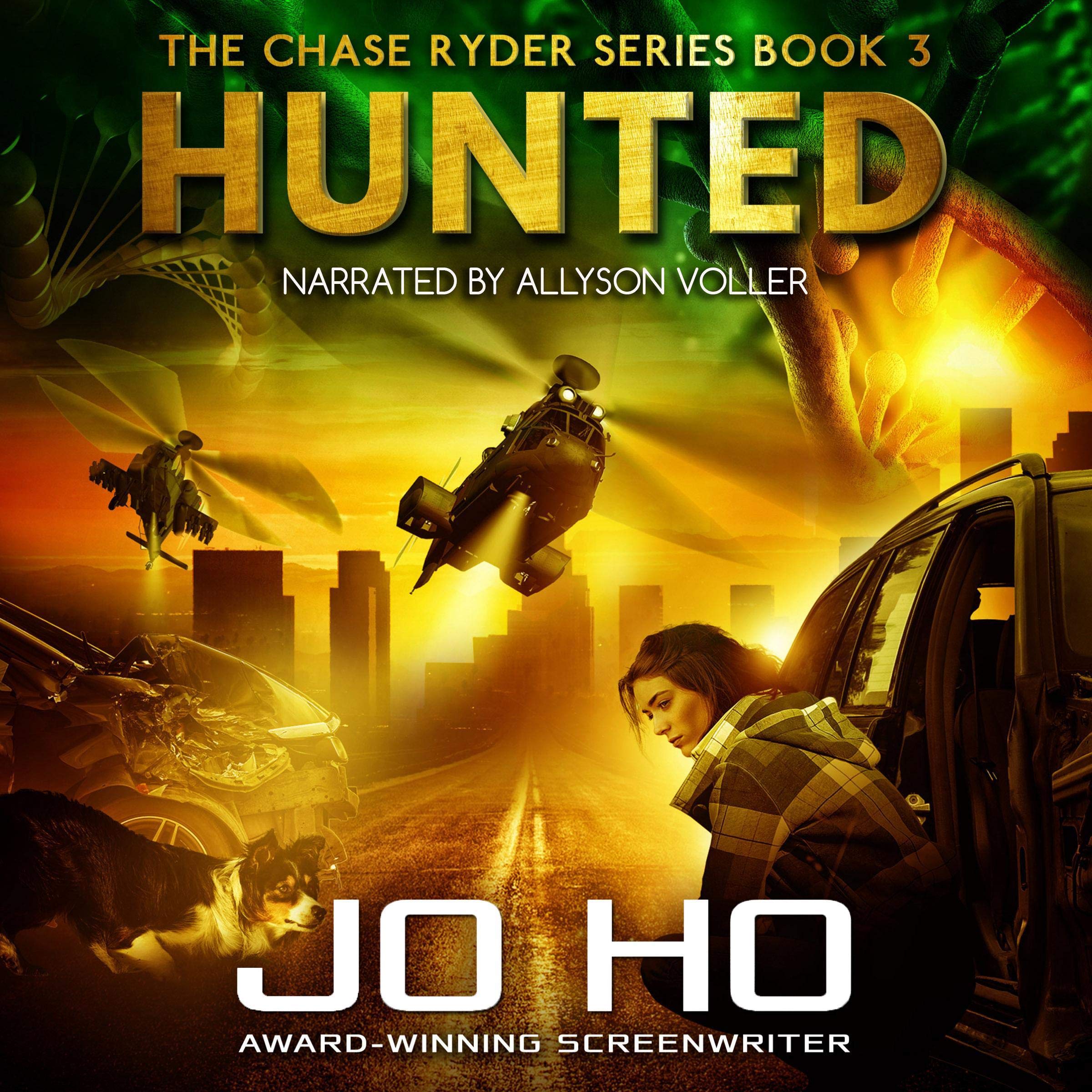 Cover art for Hunted: The Chase Ryder Series, Book 3