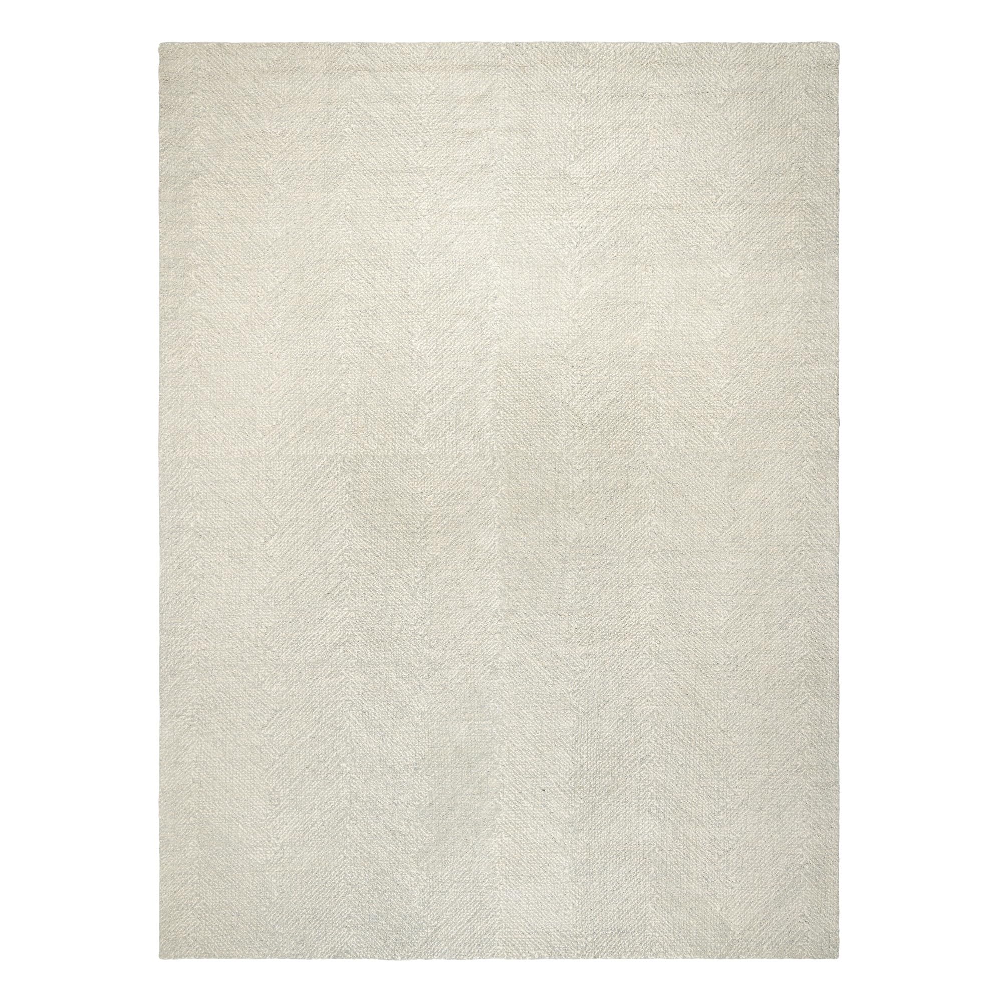 Gertmenian Premium Modern Transitional Area Rug | Textured, Dense, & Durable Area Carpet | Ideal for Living Room, Dining Room, Bedroom, Office | 106x144, Calyx Ivory, 79048