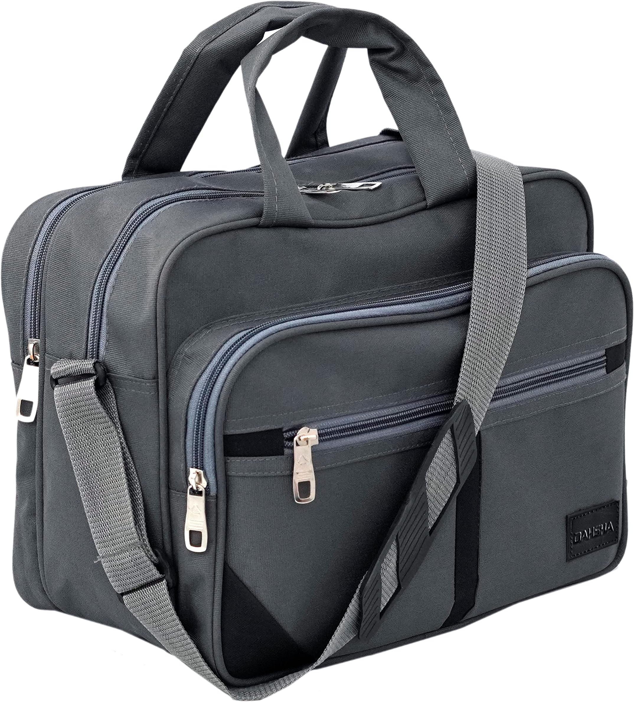 DAHSHA Stylish Nylon Small Sling Cross Body Travel Bag for Business Office Messenger One Side Shoulder Carry Handbag Bag For Men & Women (35 x 18 x 25 Cm)