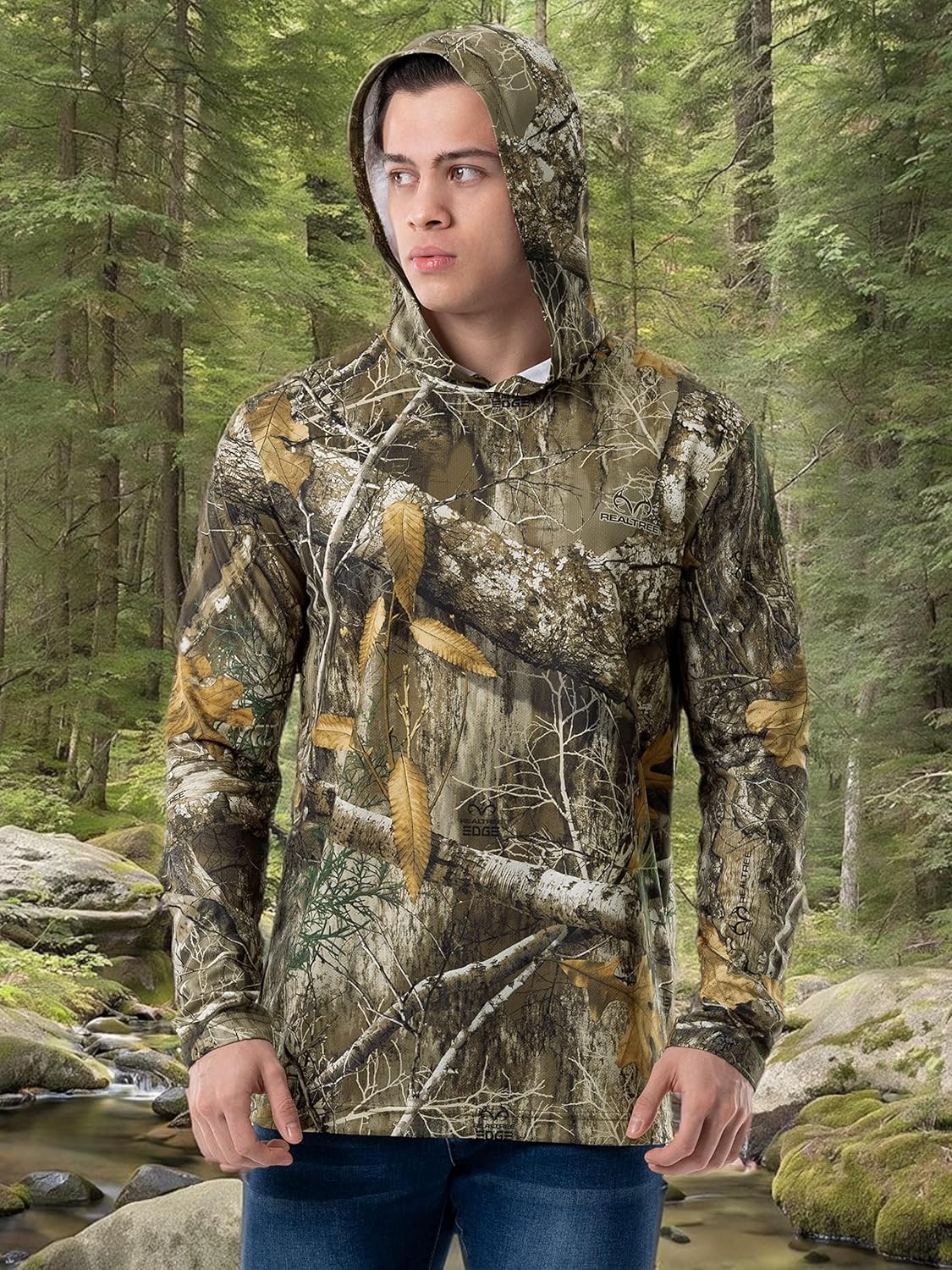 Realtree Mens Performance Pullover Hoodie - Image 7