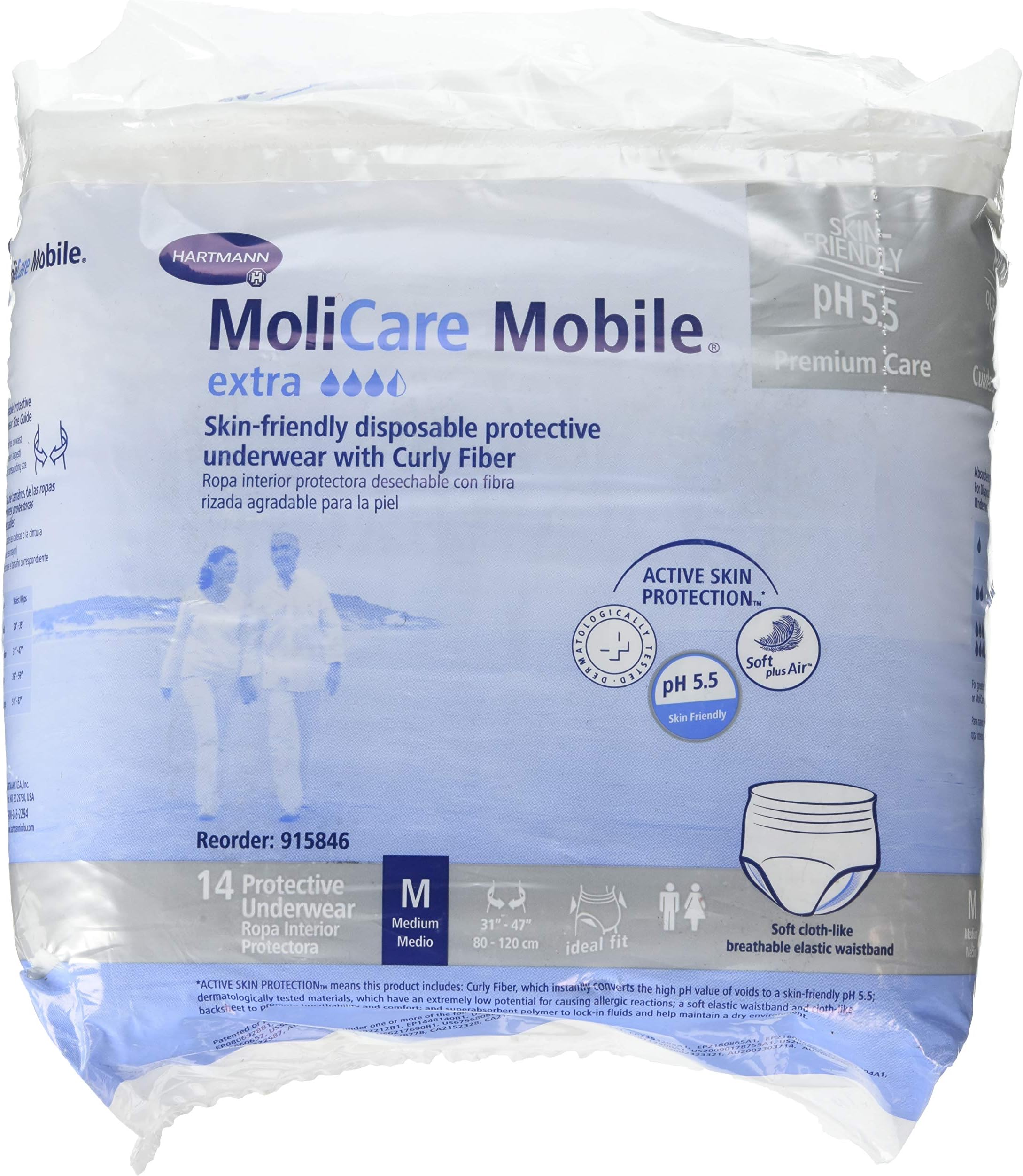 Molicare Mobile Medium Pack of 14