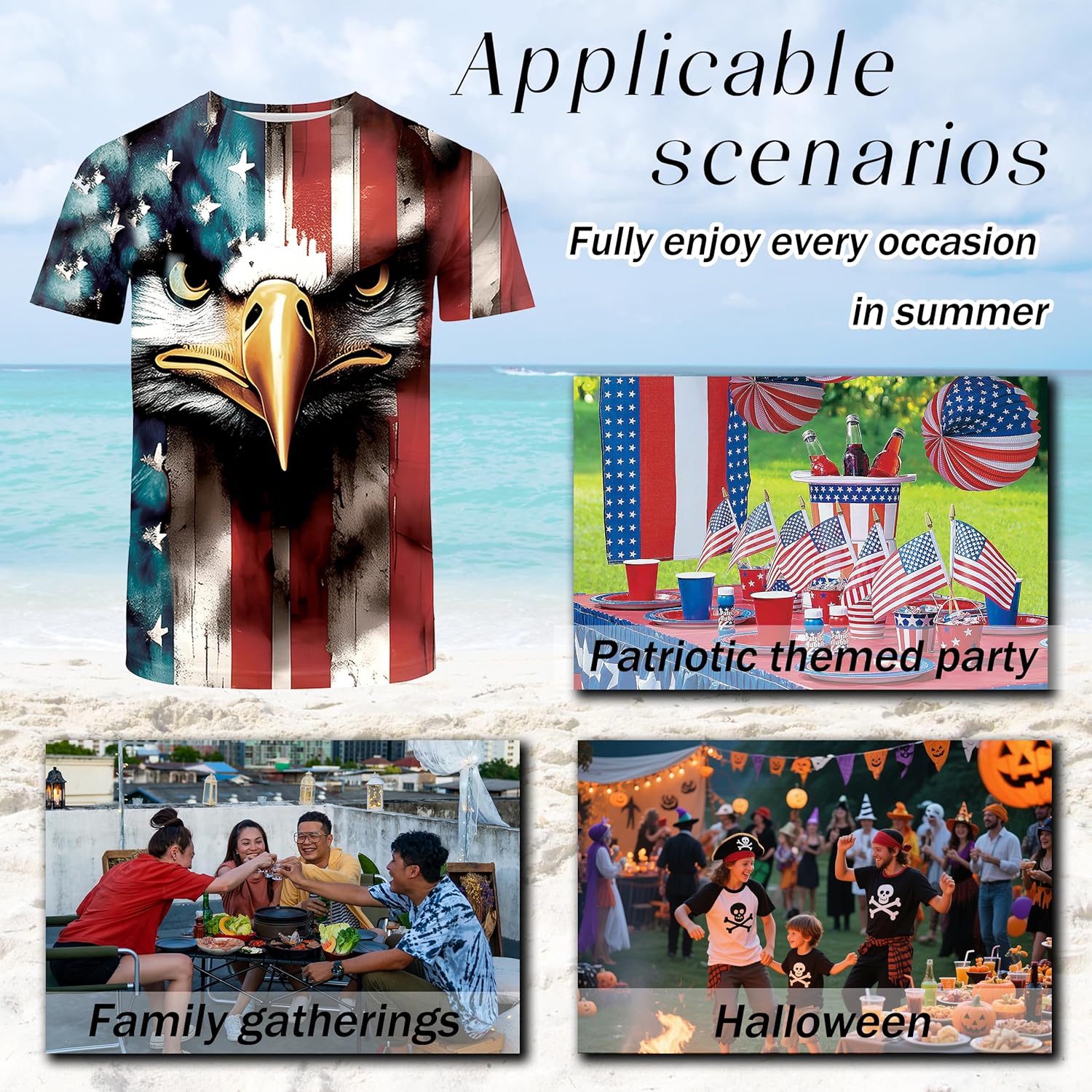 Men's Bavarian Oktoberfest Shirt,Pirate Shirt Men,Funny 3D Printed Graphic Novelty T-Shirt Men Women XX-Large Flag image 6 of 7 B0F5GZ5CXV