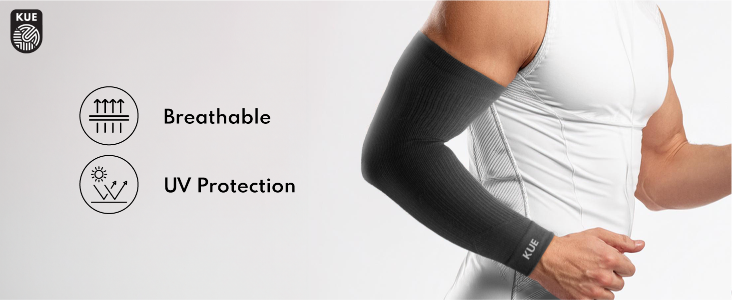 B-Driven Youth Arm Compression Sleeve - Moisture Wicking, UV Protection, Injury Prevention For Sports - View #6