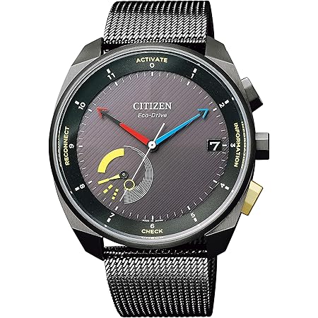 [シチズン] 腕時計 エコ・ドライブ 光発電スマートウォッチ Eco-Drive Riiiver BZ7005-74E メンズ ブラック
