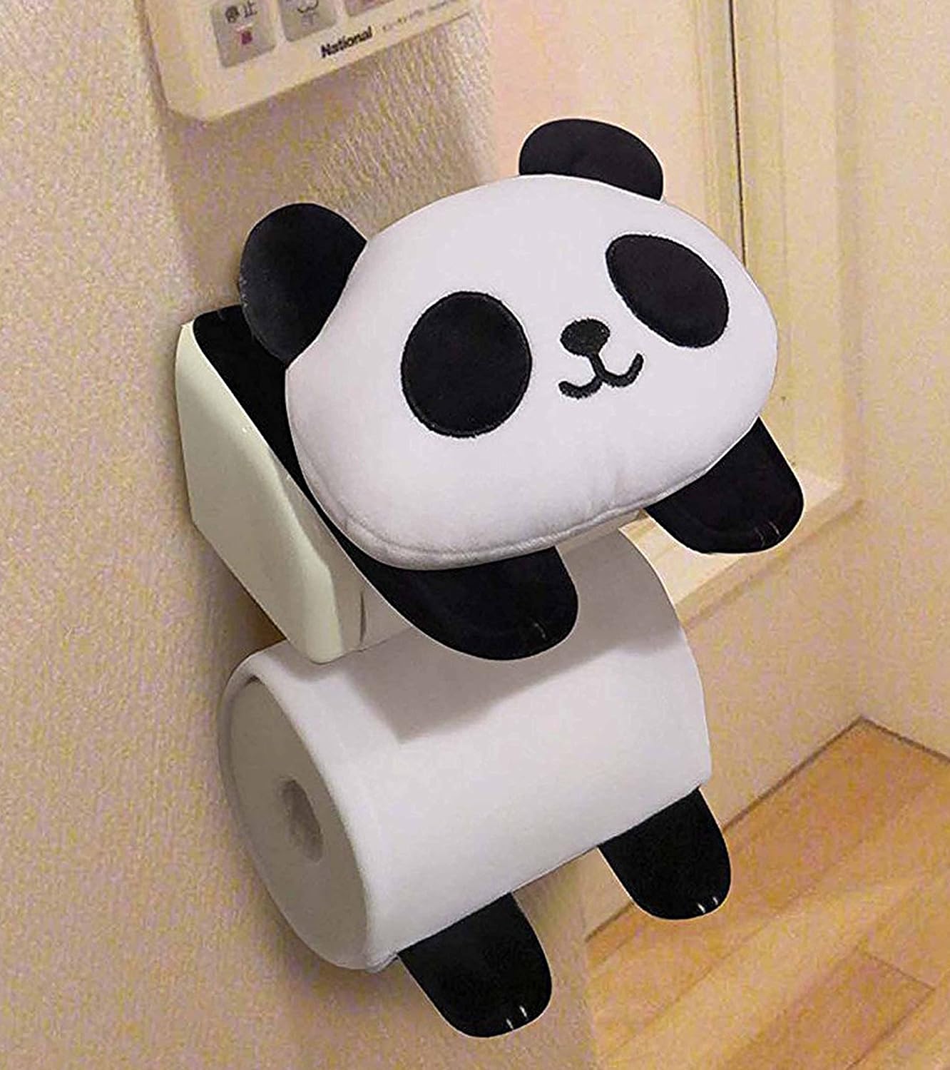 Amazon Co Jp かわいい アニマル トイレットペーパーホルダー パンダ Me345 Diy 工具 ガーデン