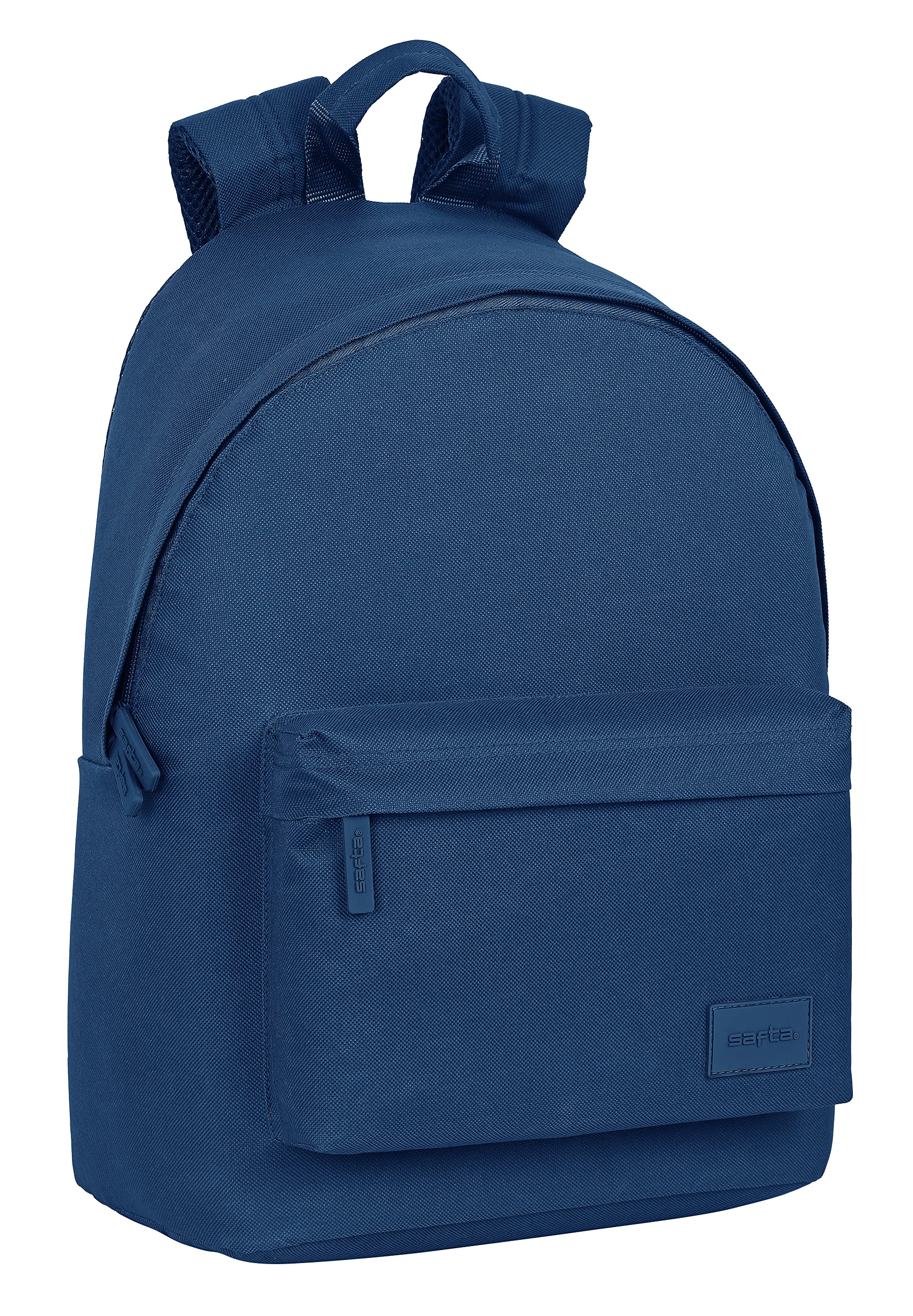 Safta - Youth Laptop Backpack 14.1", Ideal for Teens of Different Ages, Comfortable and Versatile, Quality and Strength, 31 x 16 x 41 cm, Navy Blue, navy, Estándar, Casual