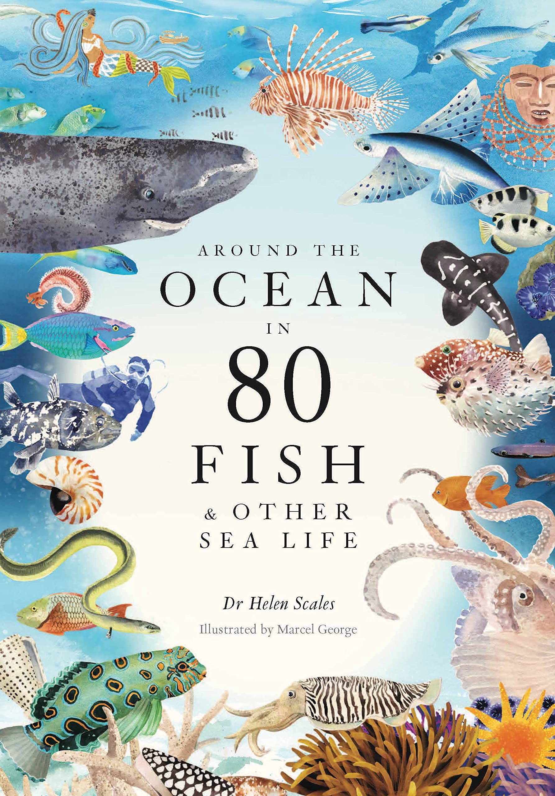 Laurence King Around the Ocean in 80 Fish and other Sea Life