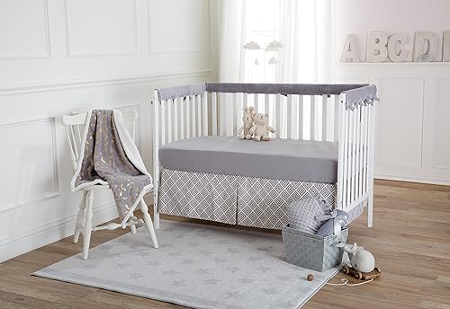 Miniatura 6 de American Baby Company Sábana bajera de cuna de algodón 100% natural de 52" x 28" - Suave, transpirable, hipoalergénica y delicada para cama de niños