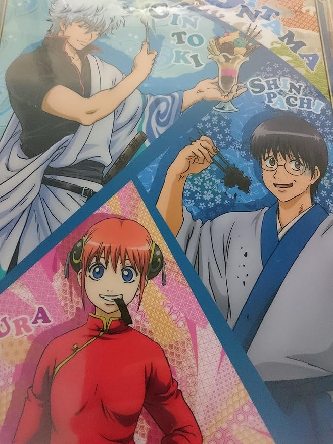 ジャンプフェスタ　銀魂　下敷き　坂田銀時　土方十四郎　沖田総悟　ポスター アニメイト 銀魂 銀魂 下敷き ジャンプフェスタ 坂田銀時 土方十