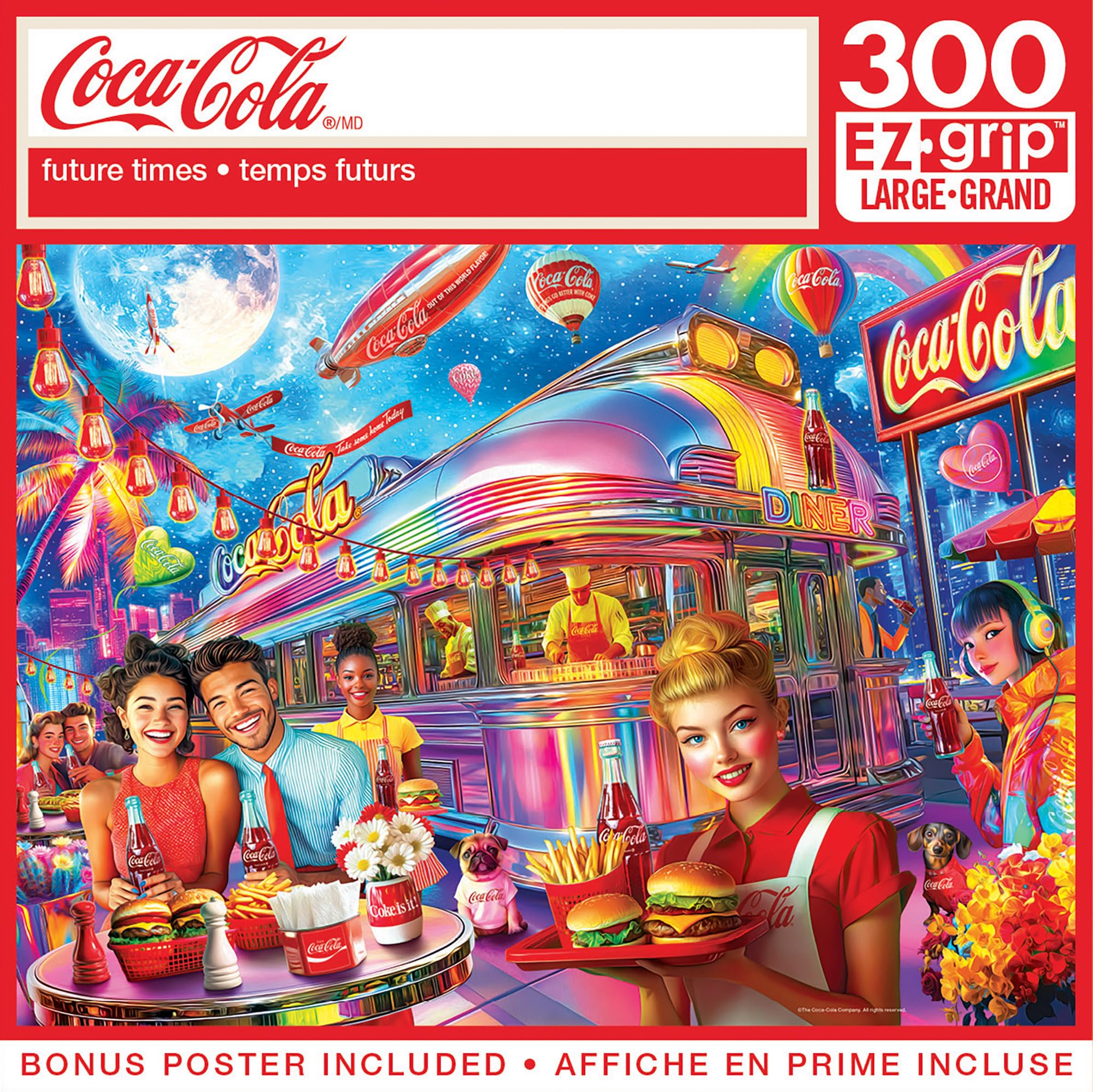Coca-Cola Barn Dance Puzzle - 300 Piece Jigsaw -7