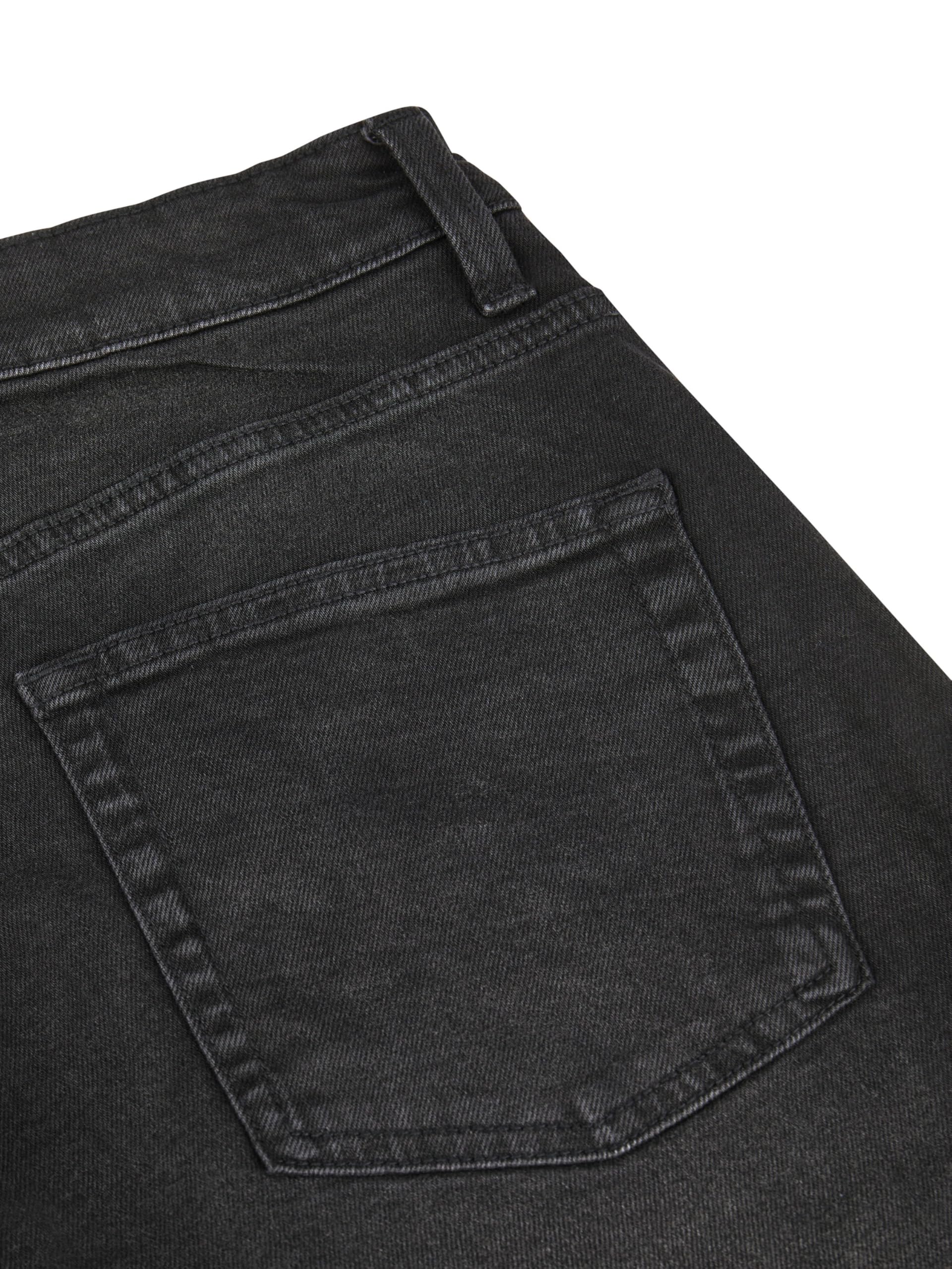 ONLY & SONS ONSPLY Lot de 2 shorts pour homme, coupe droite, avec poches, basiques, en denim, couleur unie, fermeture éclair, noir, bleu, tailles S, M, L, XL, XXL