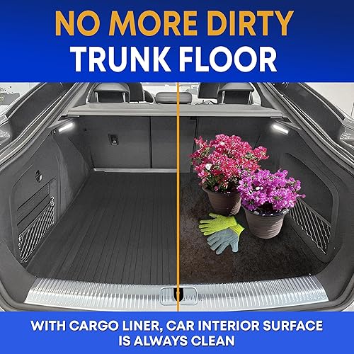 Miniatura 5 de Forro de maletero premium para Audi A5 Sportback S5 2018-2025 - 100% de protección - Tapete de maletero para auto a medida - Tapete de carga de