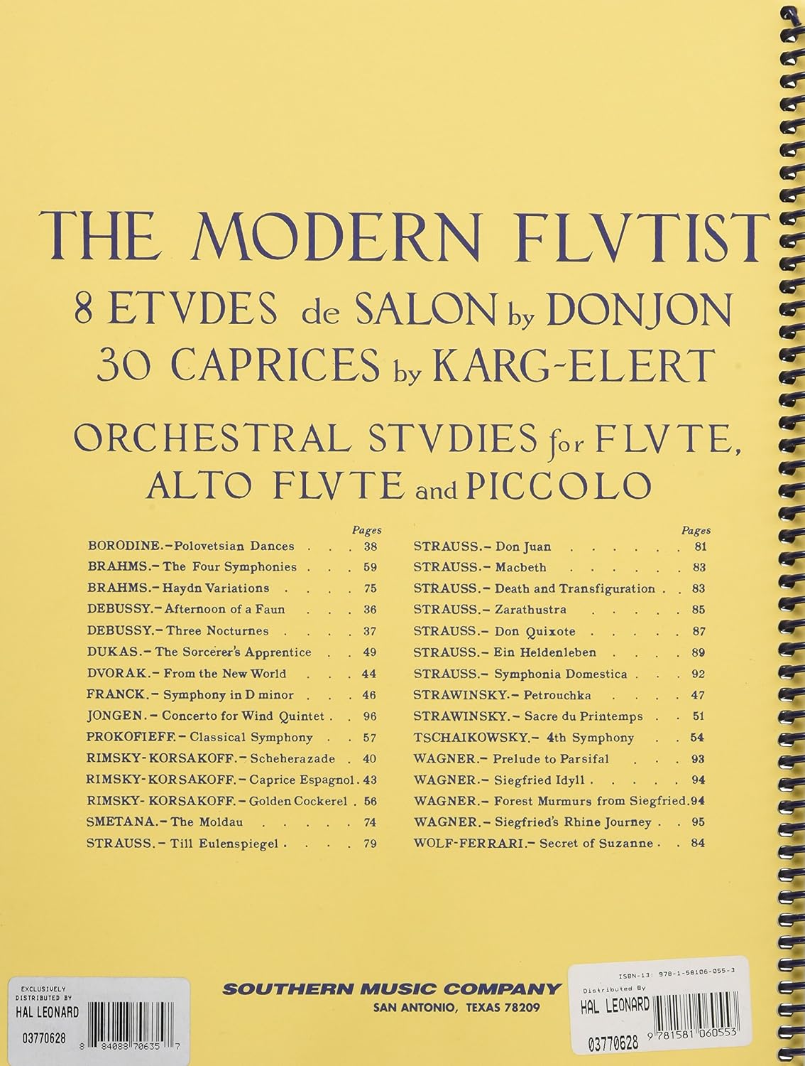 24 Flute Concert Studies | Advanced Classical Repertoire Collection for Flute Students | Includes Bach Mozart Debussy Bizet Ravel and More | Unaccompanied Flute Sheet Music Book for Study
