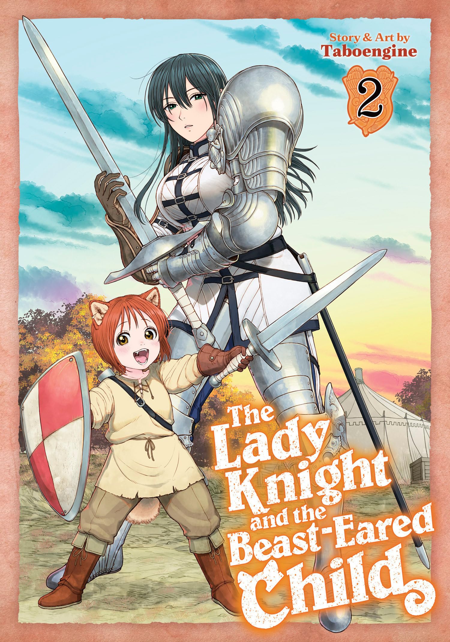 The Lady Knight and the BeastEared Child Vol. 2 by Taboengine PAPERBACK