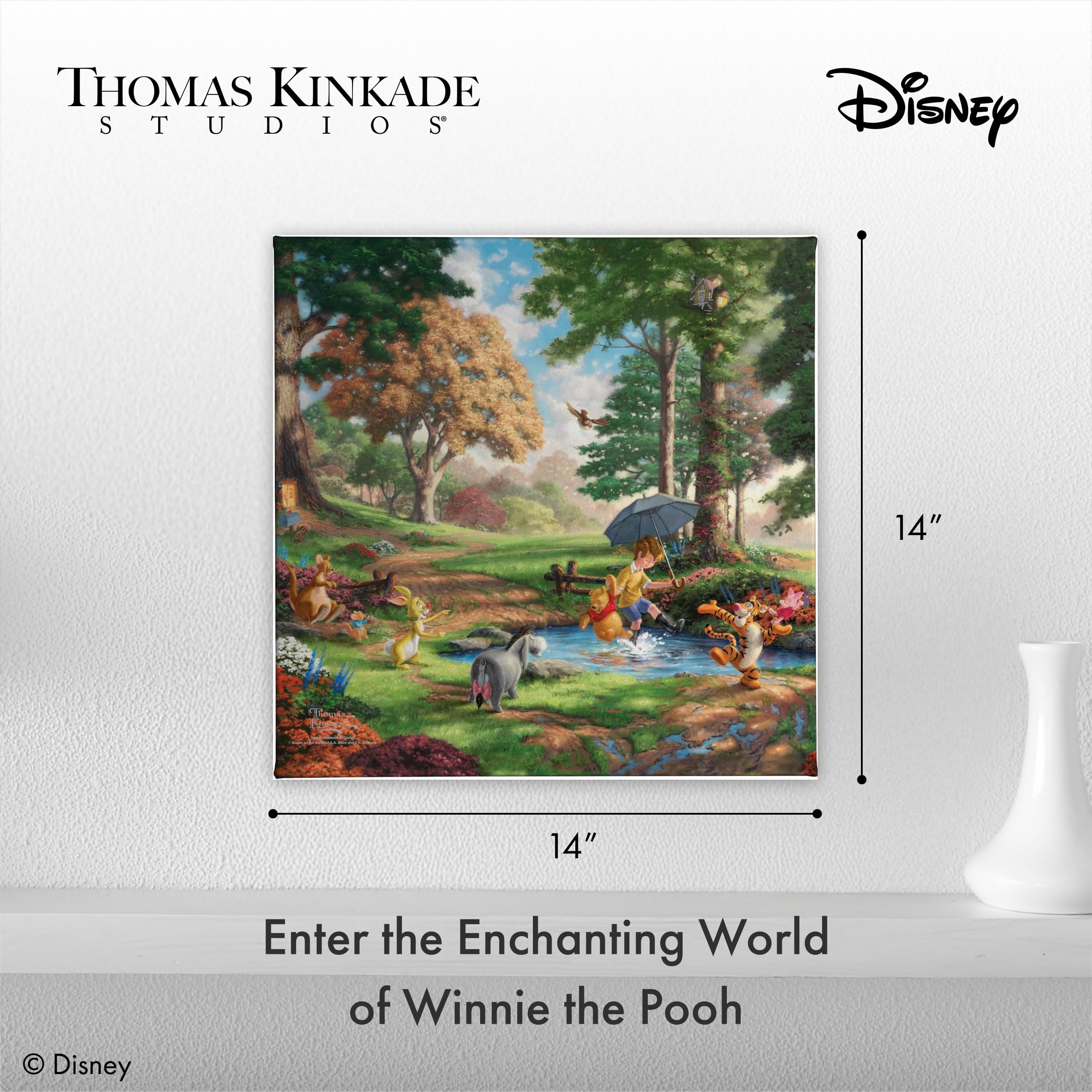 Thomas Kinkade Studios Disney Winnie the Pooh, 14