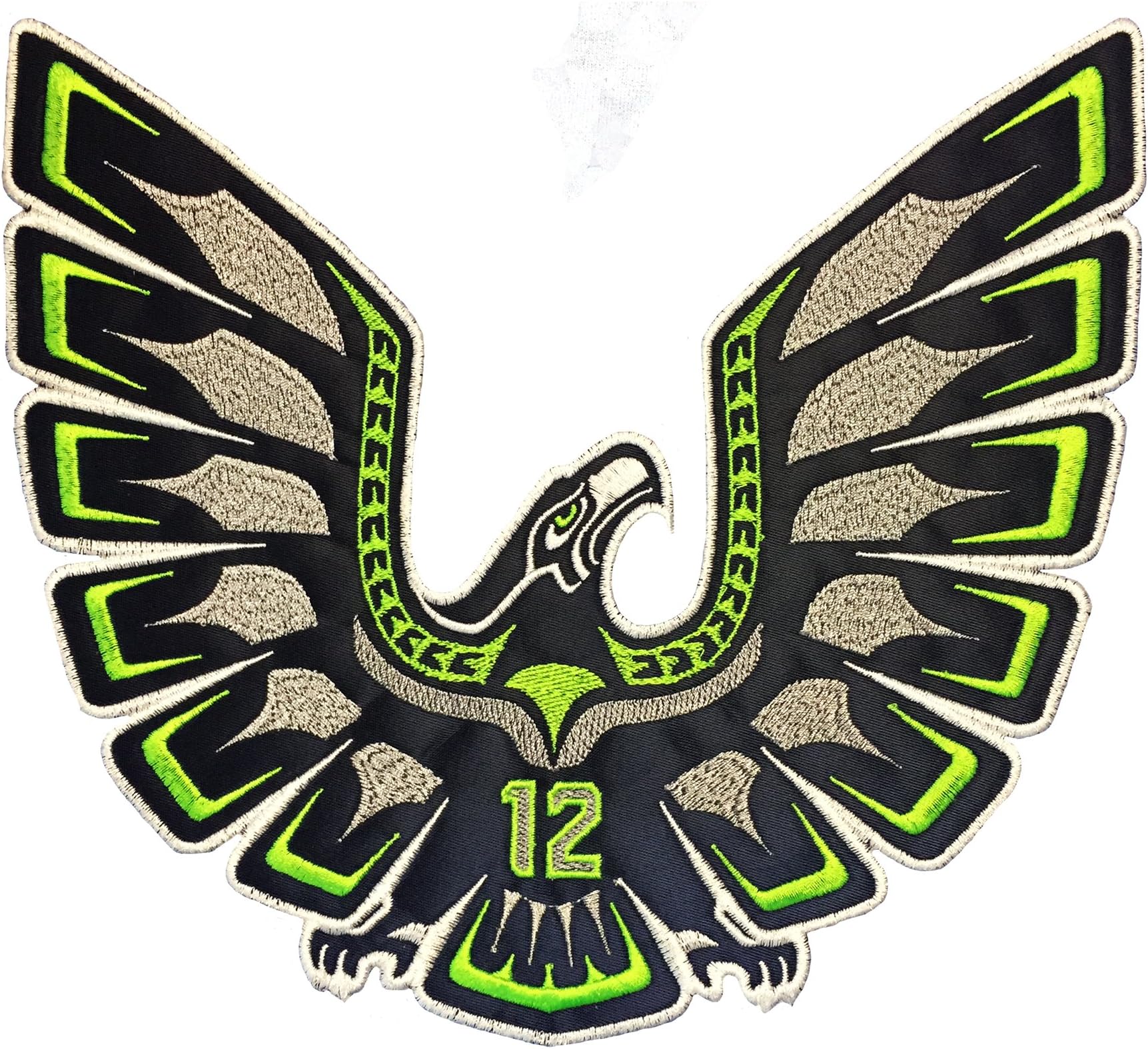Seahawk Winged Tribal Hawk 8in by 7.5in