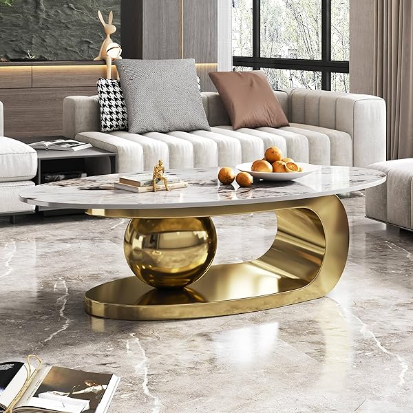 Large Sintered Stone Luxury Coffee Table