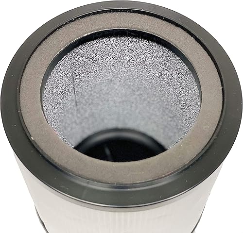 Miniatura 3 de Nispira kj150f-c02 - Filtro de repuesto para purificador de aire SilverOnyx de 5 velocidades modelo 8541832765 con ionizador 4 en 1 True HEPA UVC