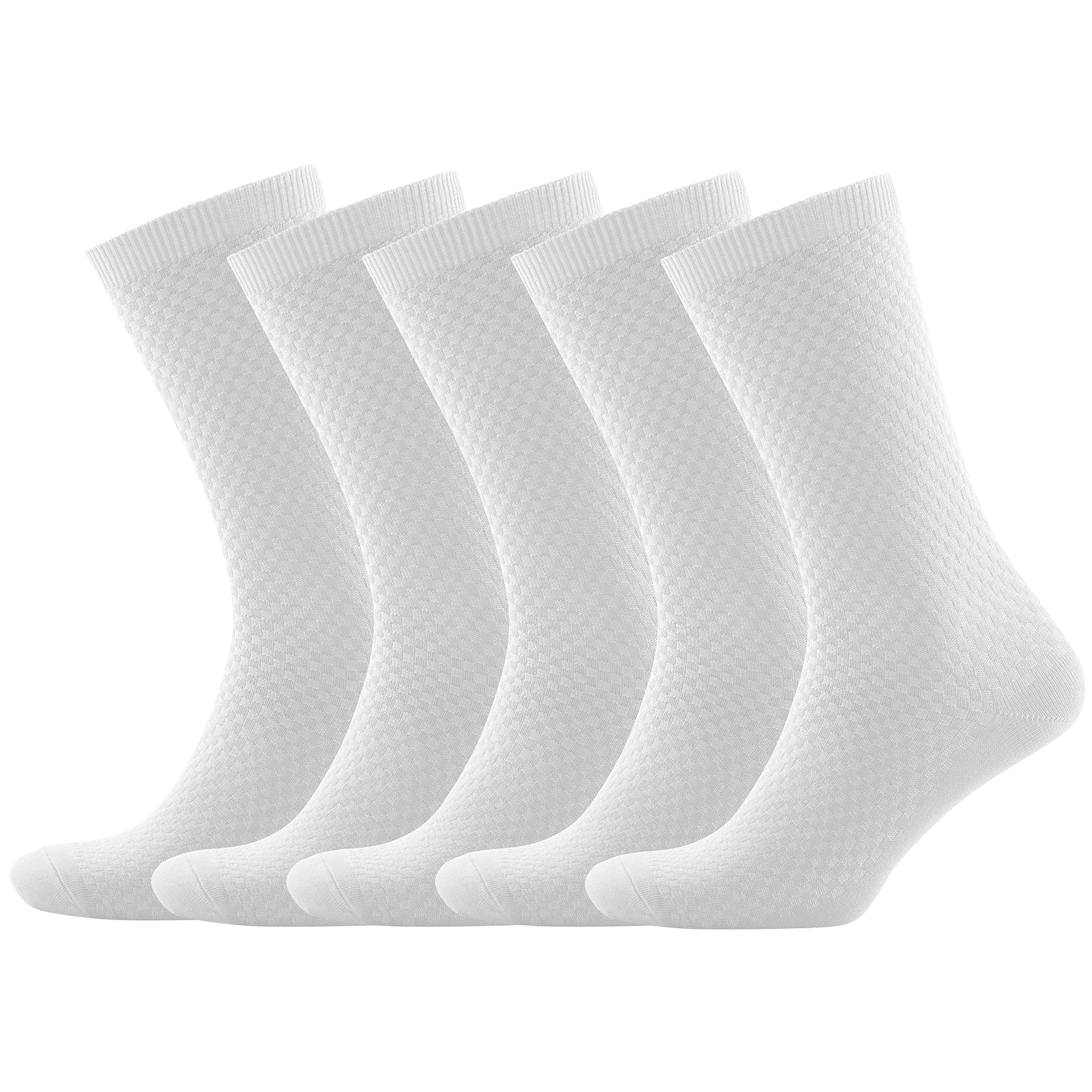 NUDUS UNDERWEAR Men’s Bamboo Rayon Socks 5-Pair Gift Box, Premium Quality
