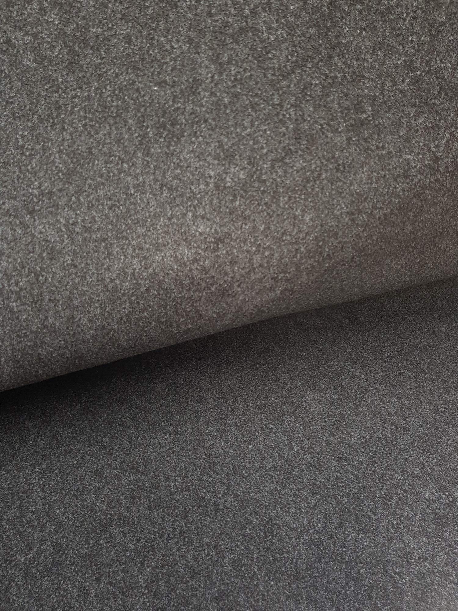 MOQUETTE ACUSTICA liscia rivestimento altoparlanti AUTO sub box phon subwoofer, car, hi-fi, autocar (Antracite, cm. 100x140)