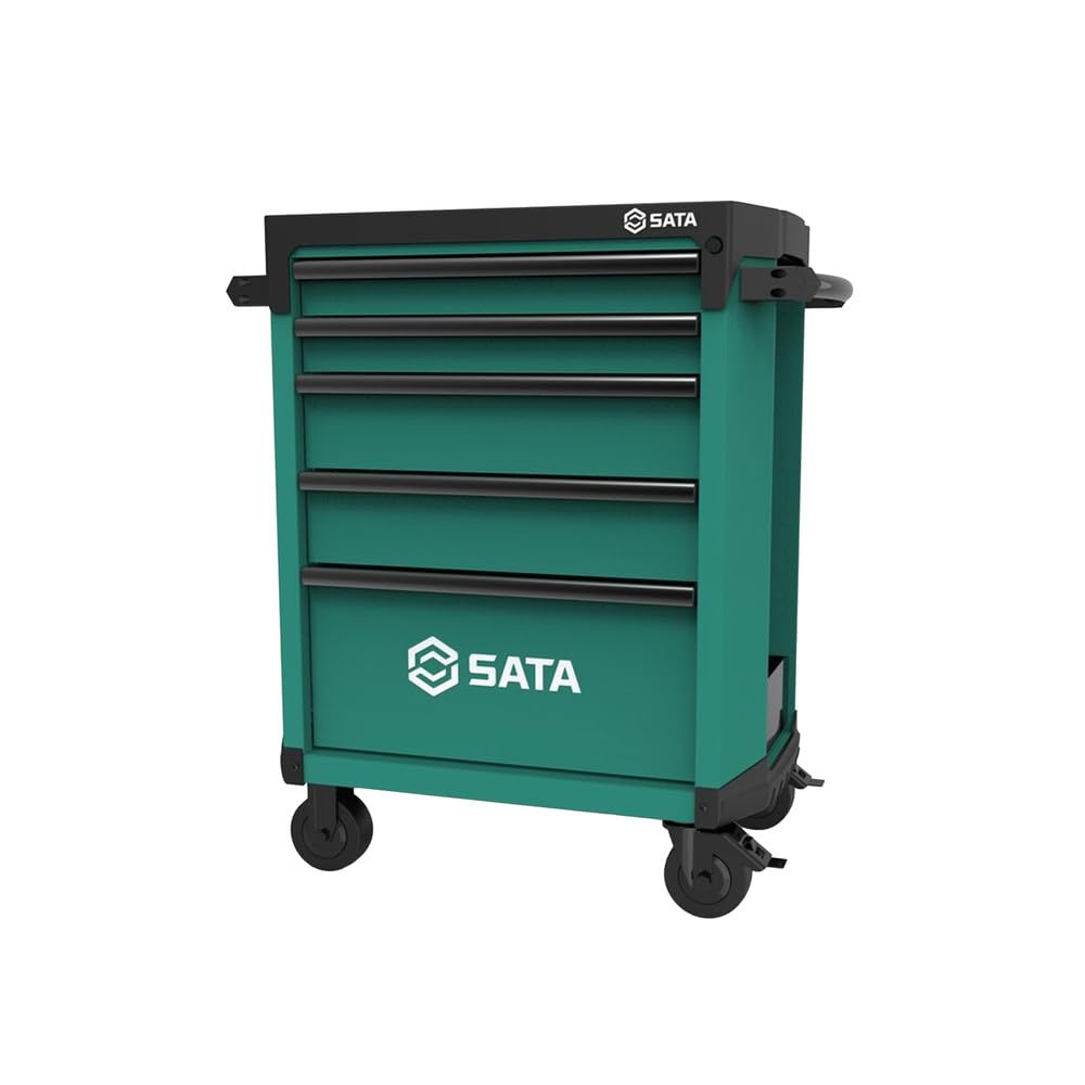 Carrello professionale 7 cassetti verde