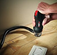 Vista 4 de Rotozip SS355-10 5.5 Amp High Performance Spiral Saw Tool Kit with (3) Collects and (2) Bits, Compact & Lightweight - Ideal for Plunge Cuts