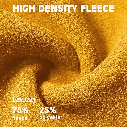 Miniatura 3 de Lauzq Invierno de forro polar calentadores de orejas para hombres, mujeres, niños, esquí, correr, ciclismo