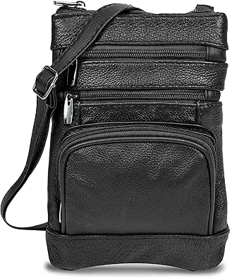 Genuine Leather Cross Body Handbag - Soft & Durable Crossbody Bags For Women Trendy