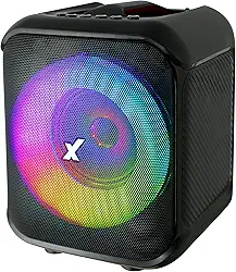 Amvox Caixa de Som Amplificada ACA 150 POP – 150W RMS, Bluetooth, Iluminação LED, Rádio FM, Entrada USB/TF, Bateria de até 4h