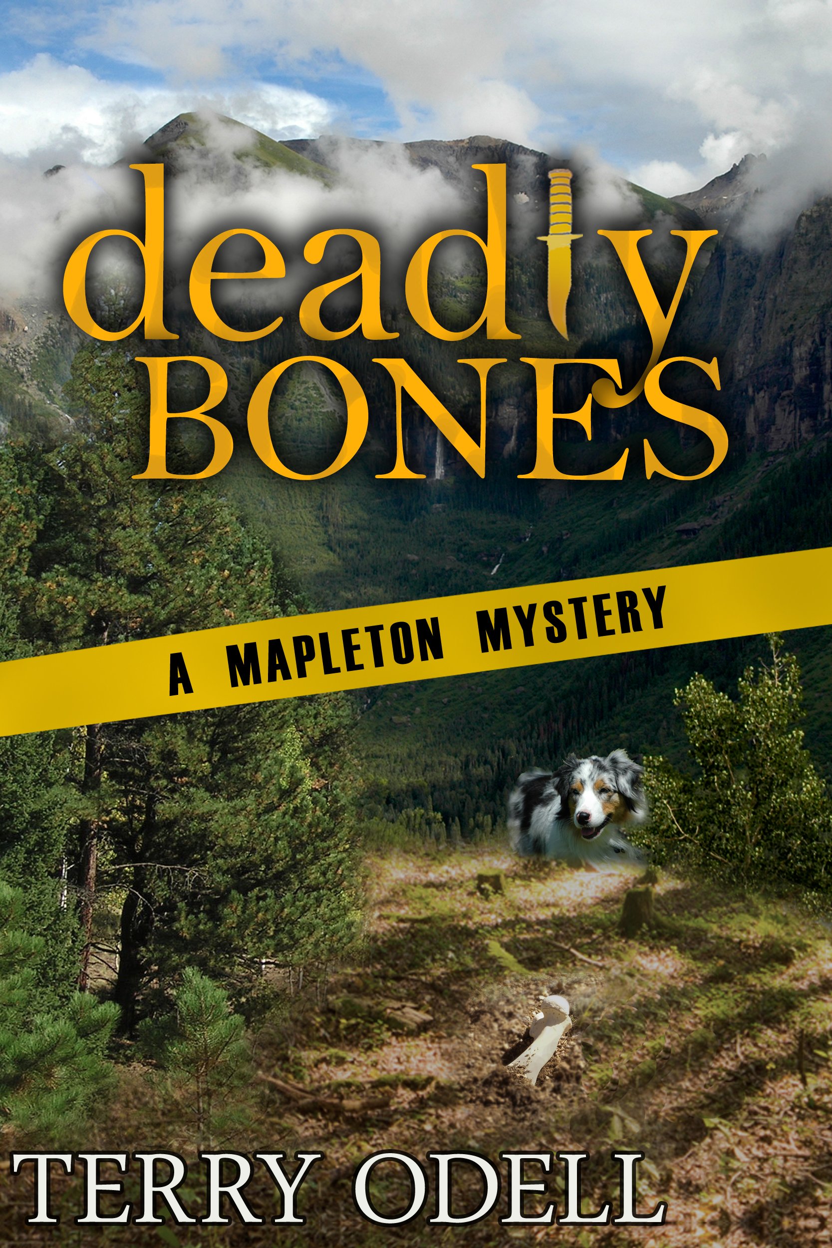 Deadly Bones: A Police Procedural Cozy Blend (Mapleton Mystery Book 2)
