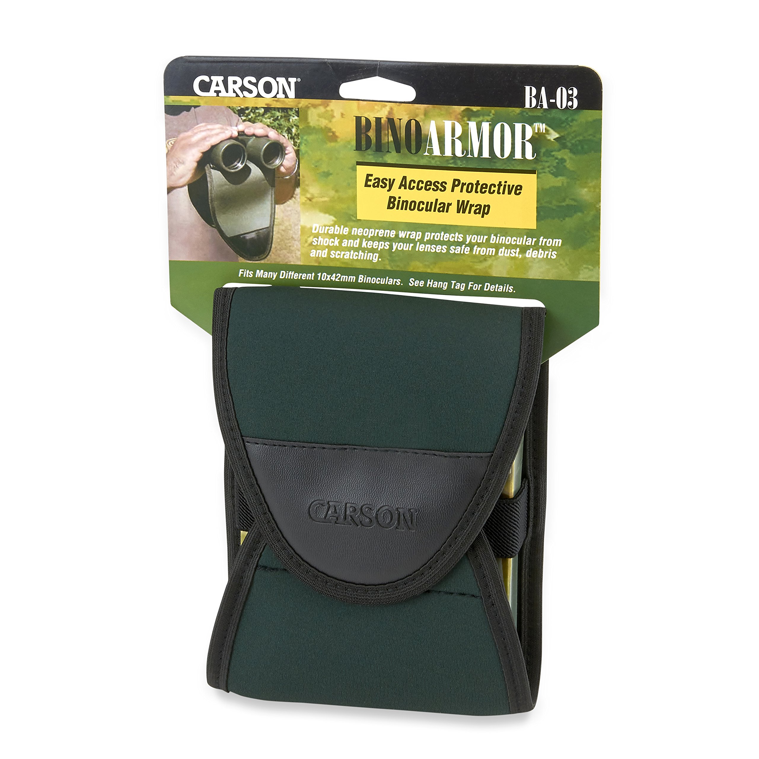 Carson BinoArmor étui enveloppant en néoprène pour les jumelles, convenable à la plupart des modèles de 42 mm (BA-03)